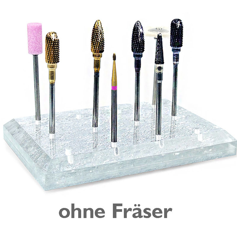 Fräserständer aus Acryl für 12 Fräser - Fräser & Schleifer ...