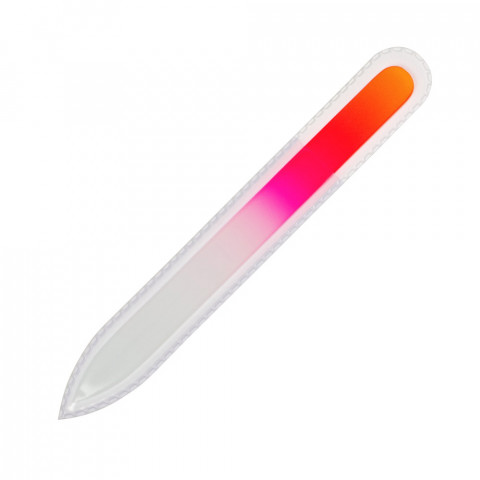 'Glasfeile gelb/pink, 135 mm'