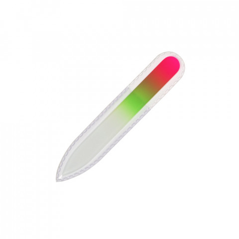 'Mini-Glasfeile pink/grün, 90 mm'
