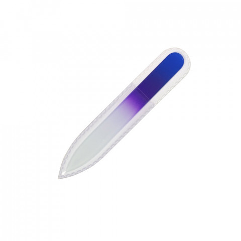 'Mini-Glasfeile blau/violett, 90 mm'
