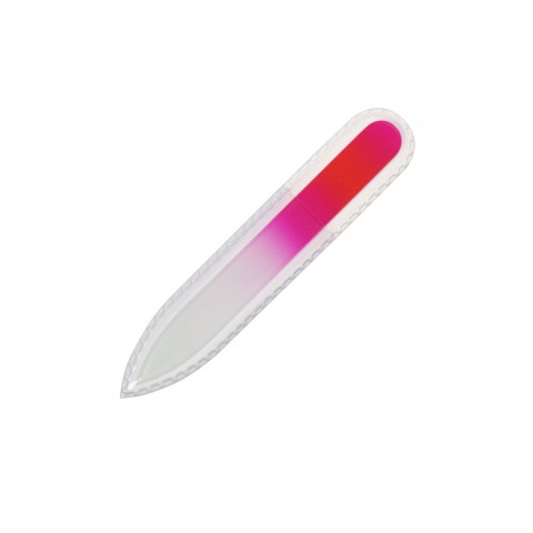 'Mini-Glasfeile pink/orange, 90 mm'