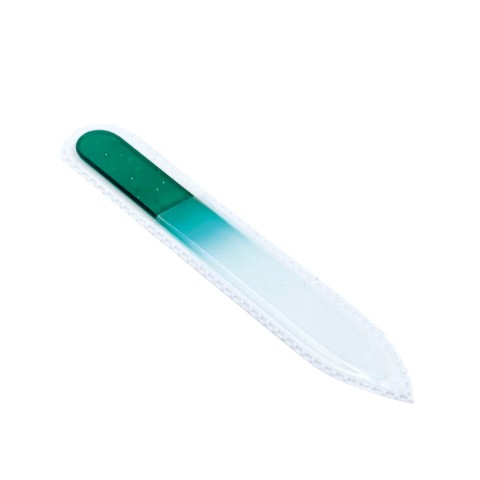 'Glitter-Glasfeile grün, 115 mm'