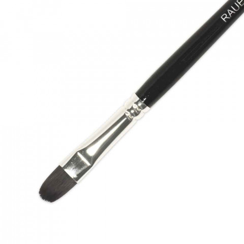 'Lidschatten-Pinsel Gr. 12, flach/oval (Synthetik), 19,5 cm'