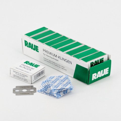 'RAUE Premium-Klingen für Hornhauthobel 100 Stück'
