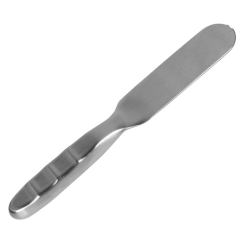 'Edelstahl-Hornhautfeile 22 cm, ohne Schleiffolien'