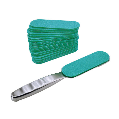 'Schleiffolien soft, mittel, 34 x 108 mm, 20 Stück'