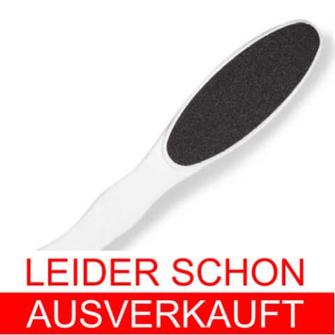 'Hornhautfeile weiß 24 cm / Körnung 100/180'