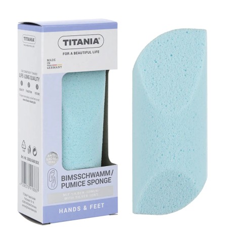 'Bimsschwamm Hands & Feet 1 Stück, antibakteriell'