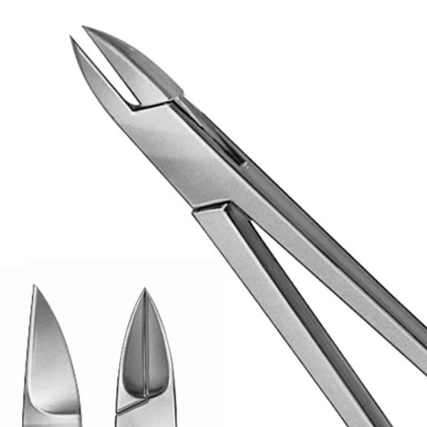 'AESCULAP Hautzange 10,5 cm mit Scherengriff, HF 446'