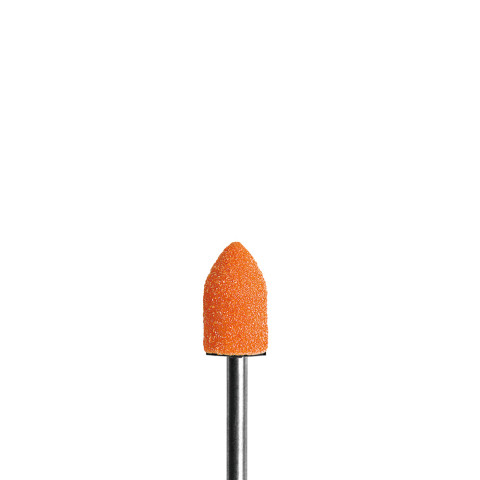 'LUKAS Podo-Schleifkappen 5mm SPITZ, GROB (10 Stück)'