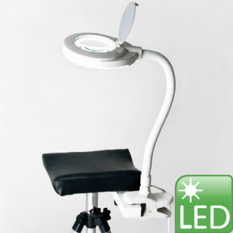 'Lupenleuchte Spectra LED mit Halter f. Beinstütze'