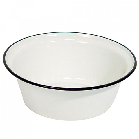 'Fußbadewanne aus Emaille 40 cm, weiß'