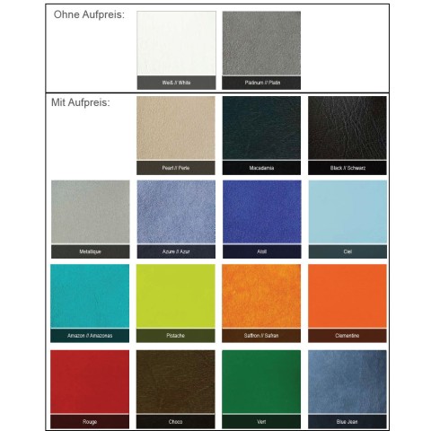 'Option Color-Sitz & Lehne für Stühle'