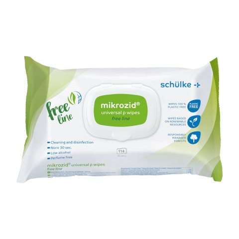 'Mikrozid Universal P Wipes free line, Desinfektionstücher 114 Stück'