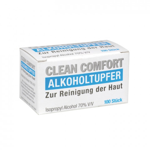 'Alkoholtupfer, 100 Stück'