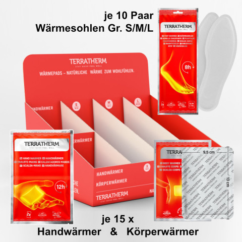 'TerraTherm - Thekendisplay mit 60 Paar/Stück'