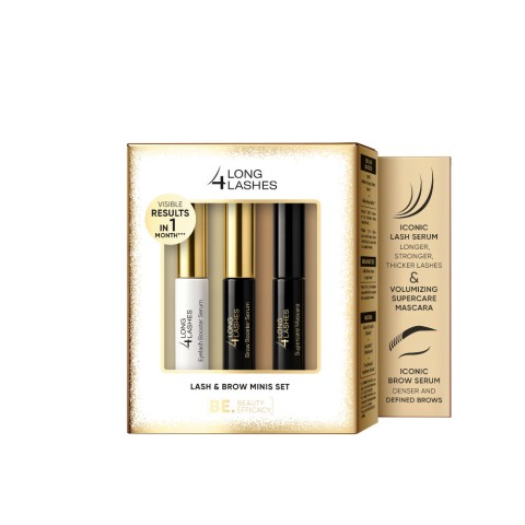 'Long4Lashes Wimpern & Augenbrauen Mini Set 3 x 1ml'