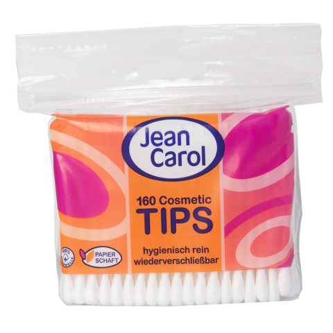 'Jean Carol® Wattestäbchen, Nachfüller, 160 Stück'