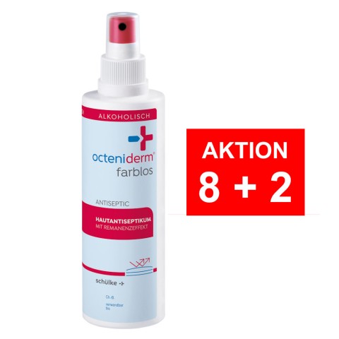 'octeniderm® farblos Aktionspaket 8+2'