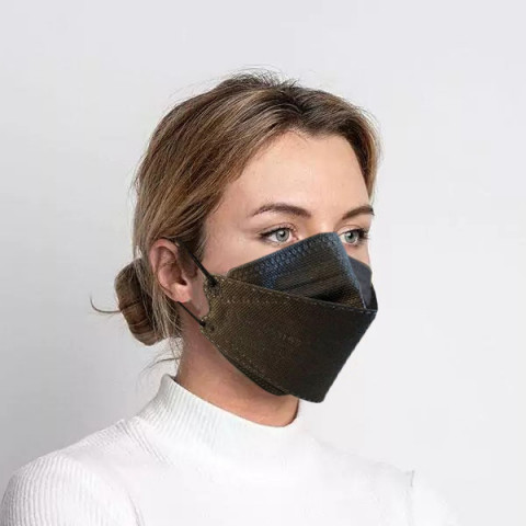 'FFP2 AIR Atemschutzmaske schwarz, 1 Stück'