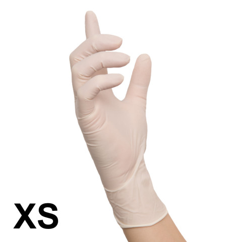 'Latex-Handschuhe 100, Gr. XS (5-6)'