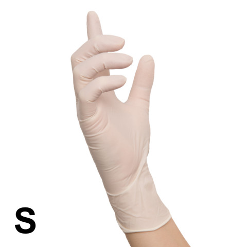 'Latex-Handschuhe 100, Gr. S (6-7)'