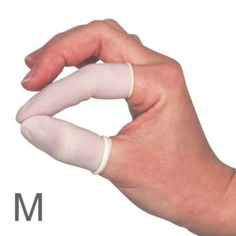 'Fingerlinge LATEX -M- 100 Stück, puderfrei'