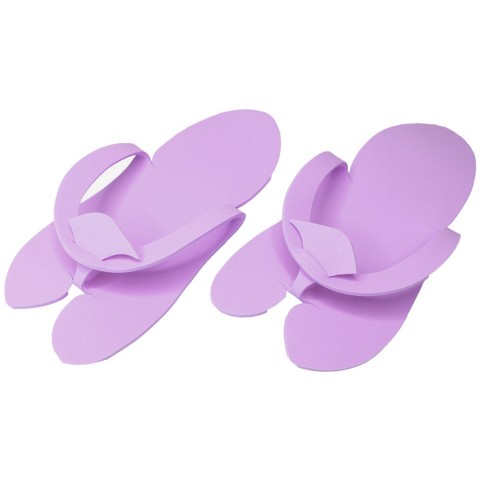 'Pedi-Slipper violett, 12 Paar'