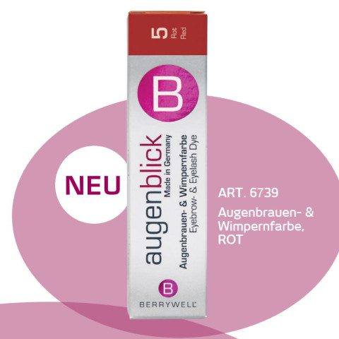 'Berrywell Wimpernfarbe 5, rot 15 ml'