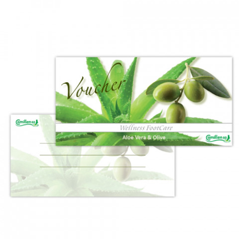 'Voucher Aloe & Olive English'