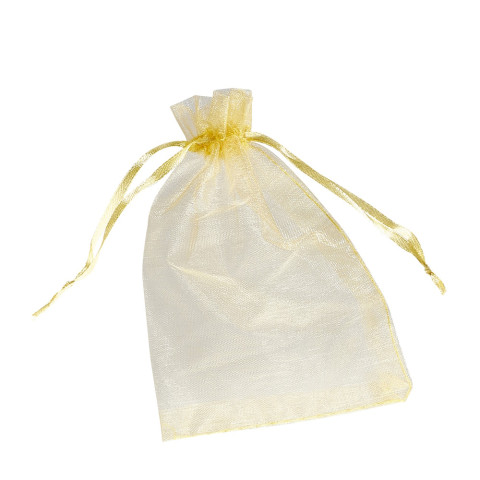 'Organza-Beutel  gold, 15 x 20 cm, 50 Stück'