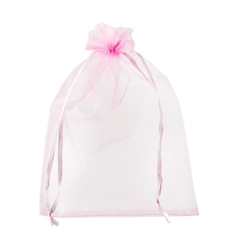 'Organza-Beutel rosa, 15 x 20 cm, 25 Stück'