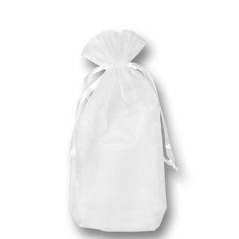 'Organza-Beutel weiß, 16 x 25 cm, 25 Stück'