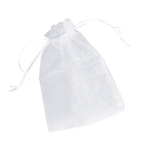 'Organza-Beutel weiß, 15 x 20 cm, 25 Stück'