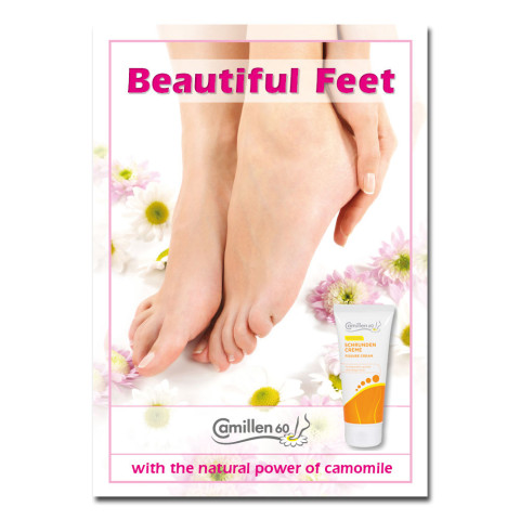'Poster Beautiful Feet English 42 x 60 cm'