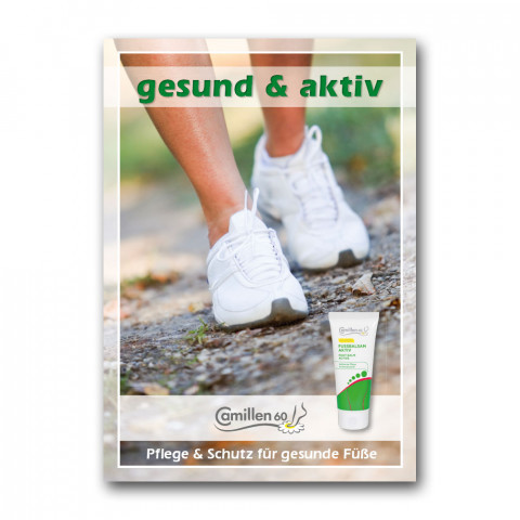 'Poster "gesund & aktiv"'