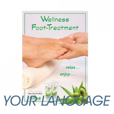 'Poster Wellness FootCare 42x60cm other language'