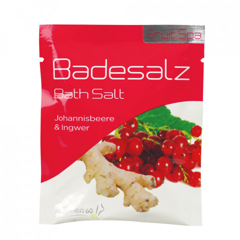 'BADESALZ JOHANNISBEERE & INGWER 40 g'