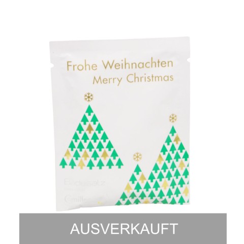 'WEIHNACHTS-BADESALZ ZIMT & ORANGE 40 g, Design Tannen'
