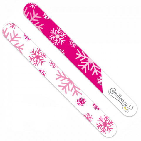 'Nagelfeile Weihnachten pink, Camillen60 150/220'