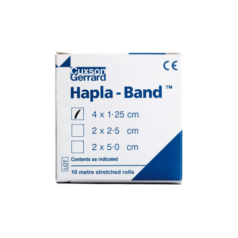 'Hapla-Band 1,25 cm x 10m - 4 Rollen'