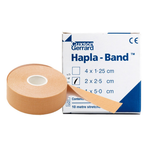 'Hapla-Band 2,5 cm x 10m - 2 Rollen'