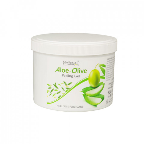 'PEELING GEL ALOE-OLIVE 500ml - Dose mit Spatel'