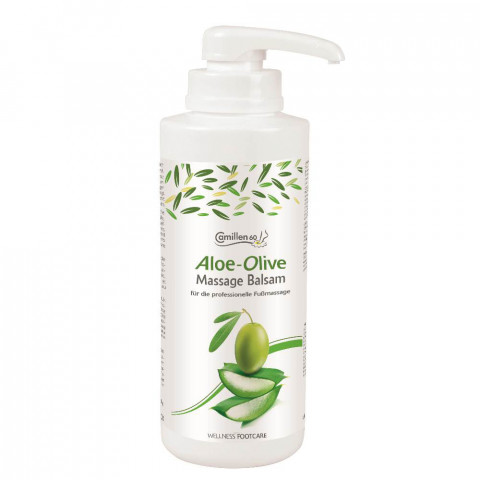 'MASSAGE BALSAM ALOE-OLIVE 500ml - mit Spender'