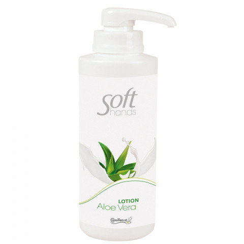 'Soft hands LOTION Aloe Vera 500ml - mit Spender'