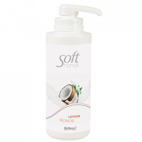 'Soft hands LOTION Kokos 500ml - mit Spender'