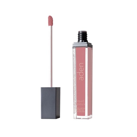 'ADEN Liquid Lipstick - 7 ml, No. 07 Nude Elegance'