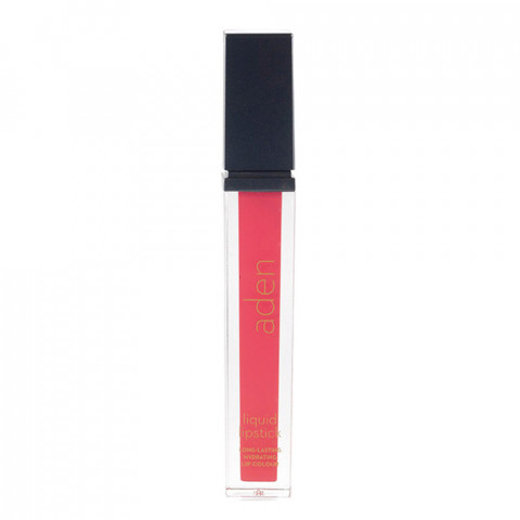 'ADEN Liquid Lipstick - 7 ml, No. 12 Brink Pink'