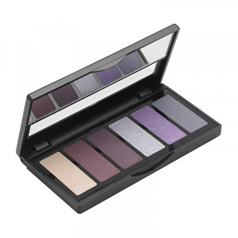 'ADEN Eyeshadow Palette, Bordeaux-Lilac 02'
