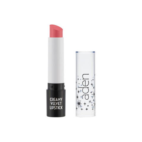 'ADEN Creamy Velvet Lipstick - 3g, No. 6 Rose Quartz'